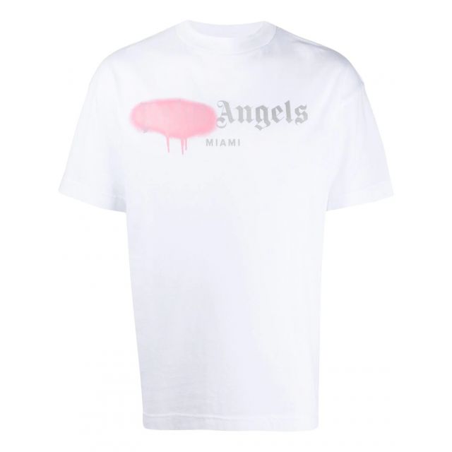 Palm Angels Tokyo sprayed T-shirt - Black