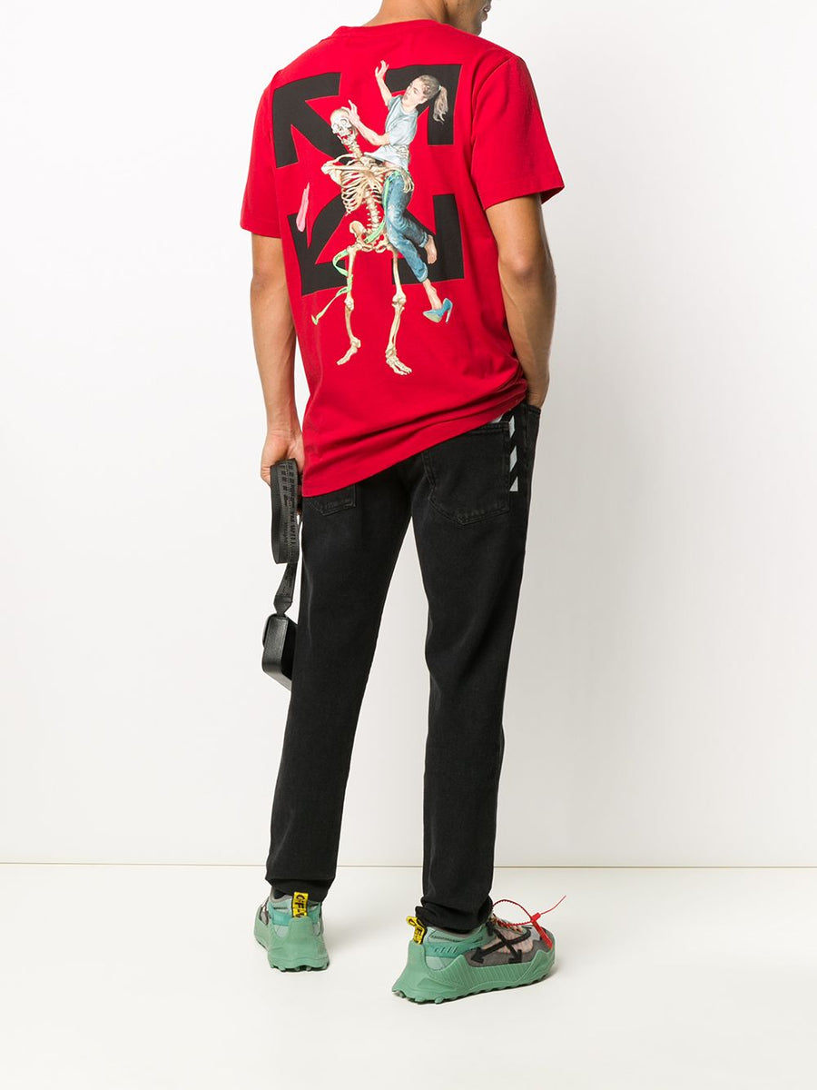 Off-White Pascal skeleton print T-shirt 20FW – JandG Boutique