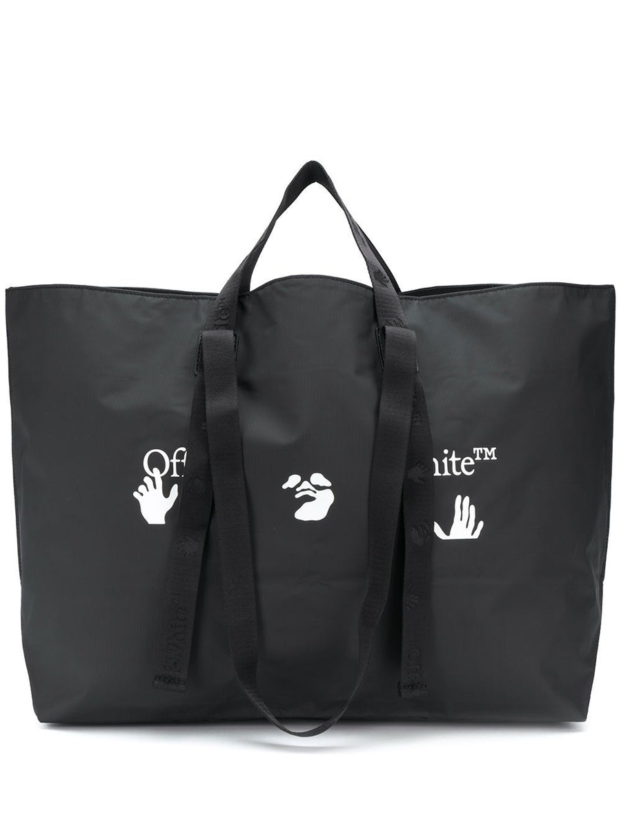 Off white logo discount tote