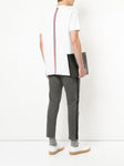 Thom Browne Center-Back Stripe Piqué Tee