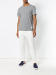 Thom Browne Center-Back Stripe Piqué Tee