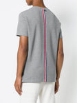 Thom Browne Center-Back Stripe Piqué Tee