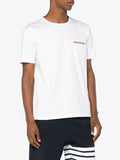 Thom Browne Rwb Pocket Trim Short-Sleeve Tee