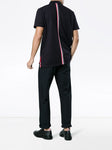 Thom Browne Center-Back Stripe Piqué Polo