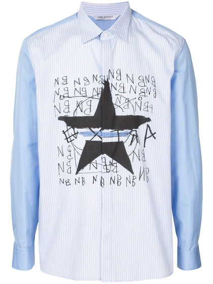 Neil Barrett Star-print Shirt 20FW