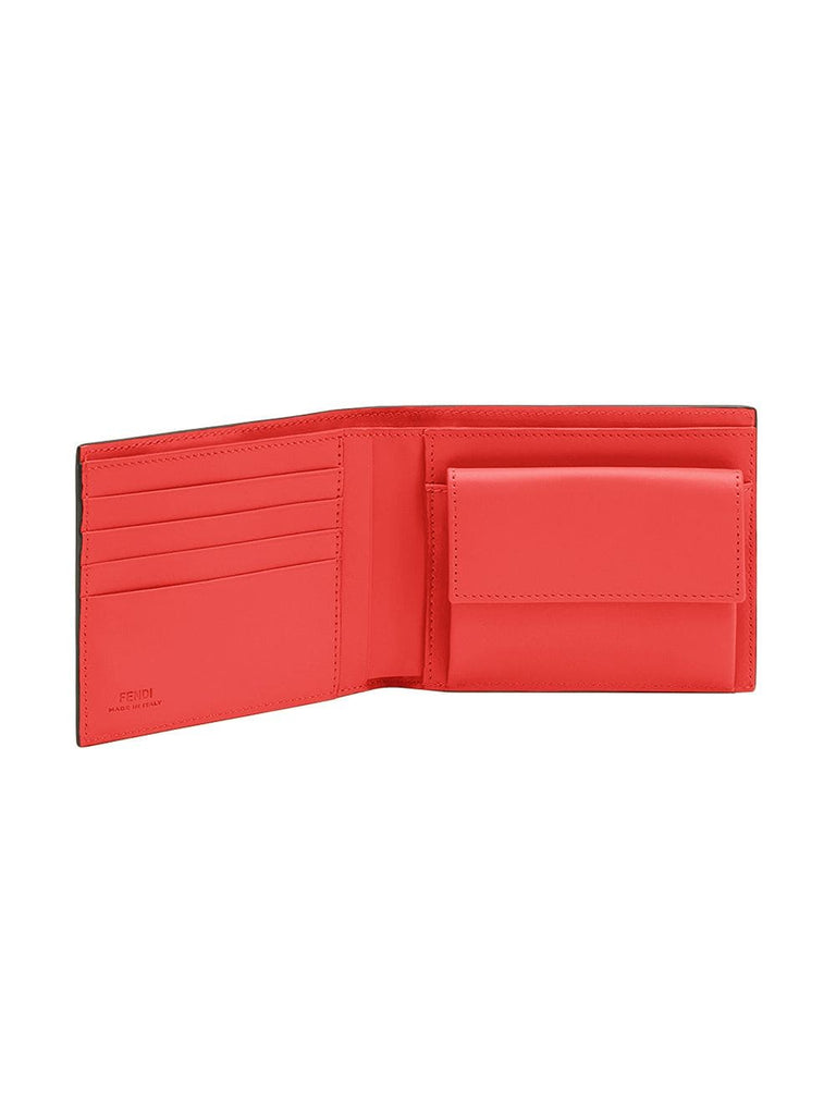 Fendi wallet red eyes hot sale