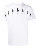 Neil Barrett Thunderbolt print T-shirt 20FW