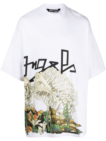 Palm Angels Desert Skull-print T-shirt 20FW