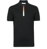 Givenchy Tye and Dye Zipped Short Sleeve polo 20FW