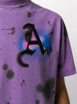 Palm Angels Tie-Dye Logo Print T-shirt 20FW