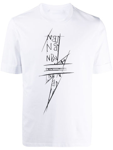 Neil Barrett Thunderbolt Print T-shirt 20FW