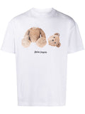 Palm Angels 21SS teddy-motif logo-print T-shirt