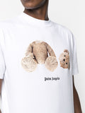 Palm Angels 21SS teddy-motif logo-print T-shirt