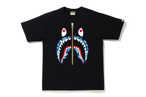 BAPE Abc Camo Shark Tee