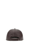 Off-White Plum synthetic leather baseball cap 20FW