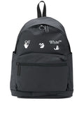 Off-White matte logo print backpack 20FW