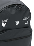 Off-White matte logo print backpack 20FW