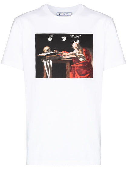 Off-White 21SS Caravaggio graphic print T-shirt