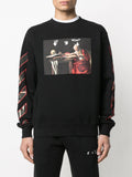 Off-White 21SS Caravaggio-print sweatshirt