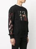 Off-White 21SS Caravaggio-print sweatshirt