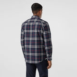 Burberry Check Cotton Poplin Shirt 8020865