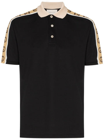 Gucci Polo with Interlocking G Stripe