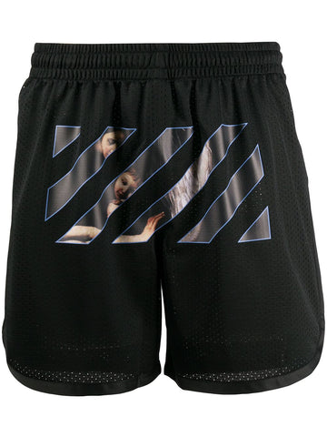 Off-White Caravaggio Angel Shorts 20FW